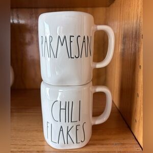 Rae Dunn Parmesan/Chili Flakes Shakers